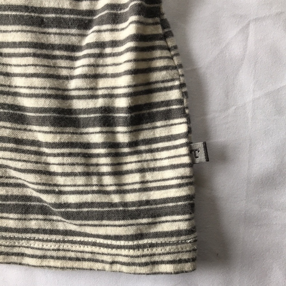 Toad&Co 100% Organic Cotton Cowl Neck Long Sleeve Tunic Tee Womenโs Large - Picture 5 of 11